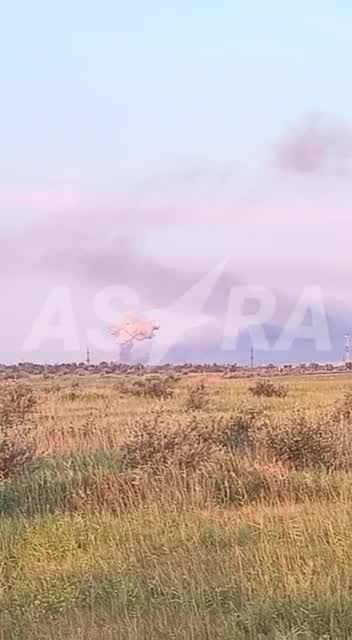 Sekundárne detonácie hlásené na letisku Marynovka v regióne Volgograd