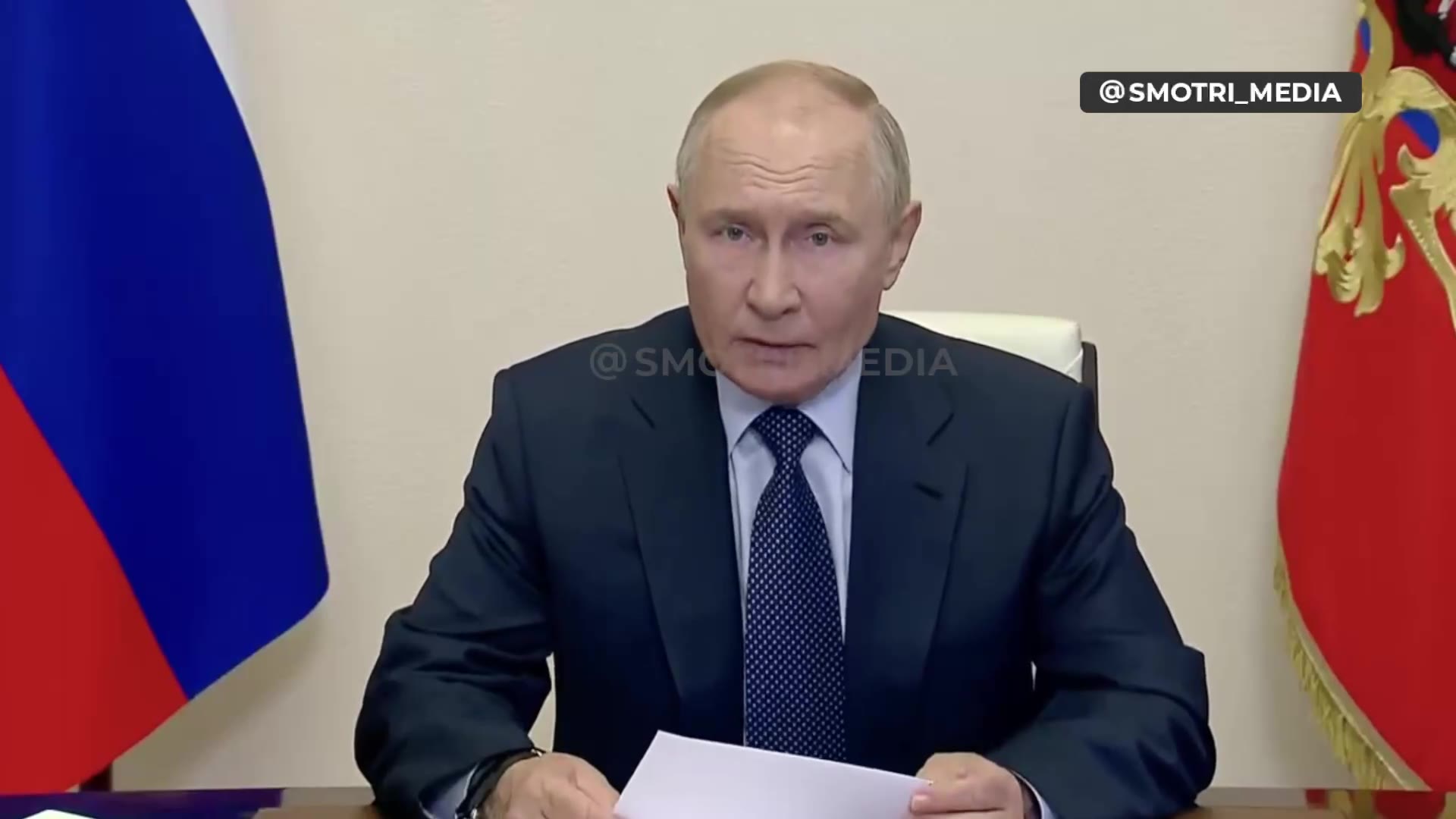 Putin tiene un incontro sulla situazione nelle regioni di confine