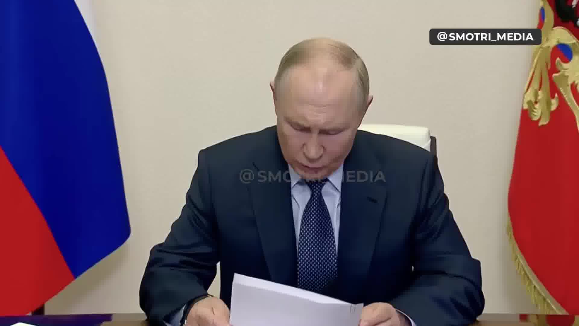 Putin celebra una reunión sobre la situación en las regiones fronterizas