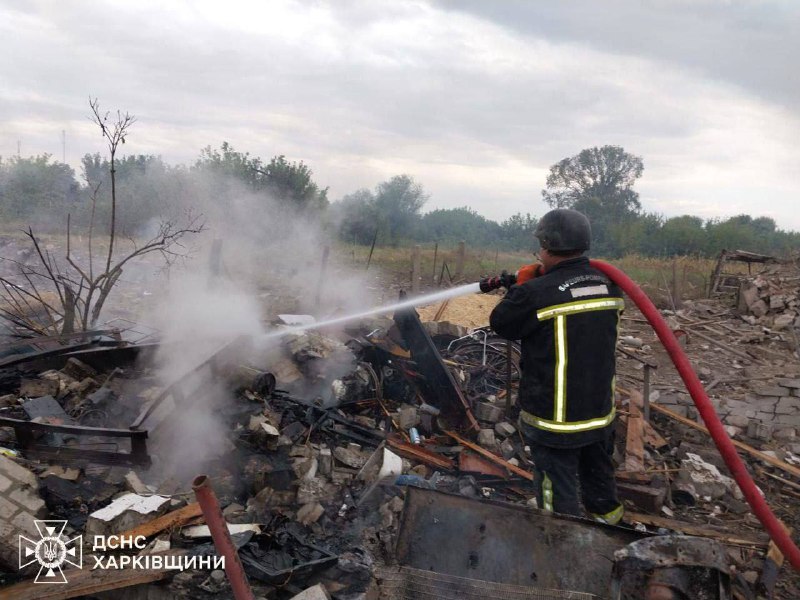 2 persones mortes i 1 ferida com a conseqüència d'un atac aeri rus al poble de Bohuslavka a la regió de Kharkiv