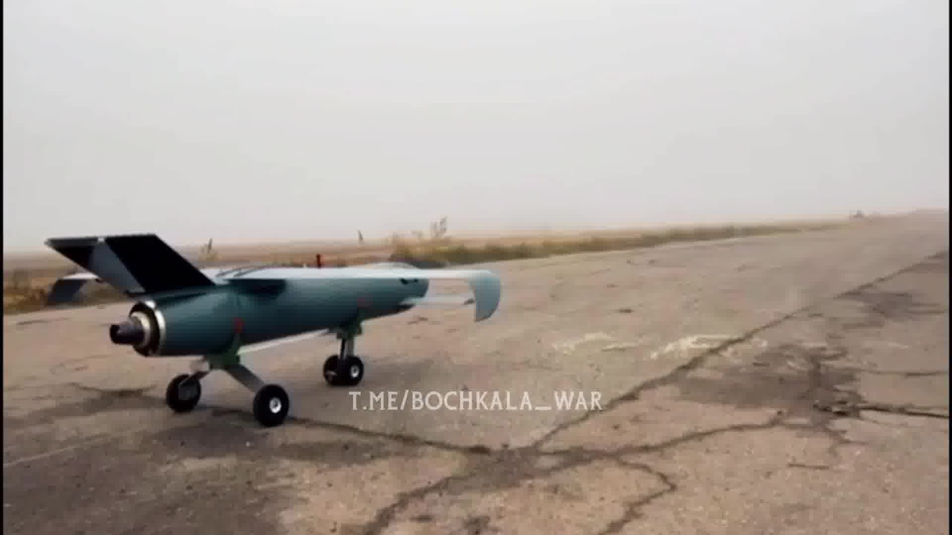 Test der ukrainischen Jet-Raketen-Drohne