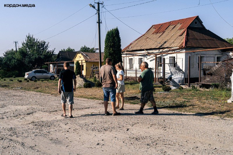 Raketos smūgio netoli Sumų pasekmės