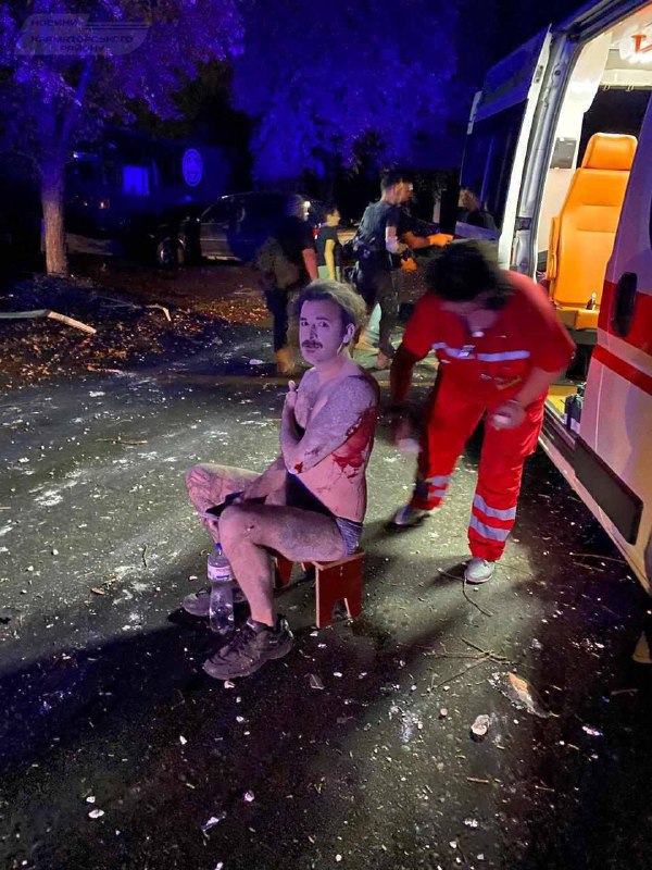 הרס בקרמטורסק כתוצאה מפגיעת טילים במהלך הלילה