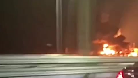 Oil depot caught fire as result of drone strike in Kamensk-Shakhtinsky of Rostov region 