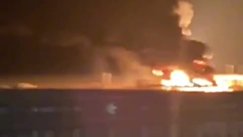 Oil depot caught fire as result of drone strike in Kamensk-Shakhtinsky of Rostov region 