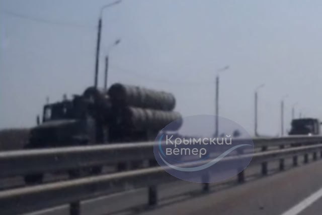 L'esercito russo sta spostando gli S-300/S-400 da Sebastopoli verso la Crimea orientale