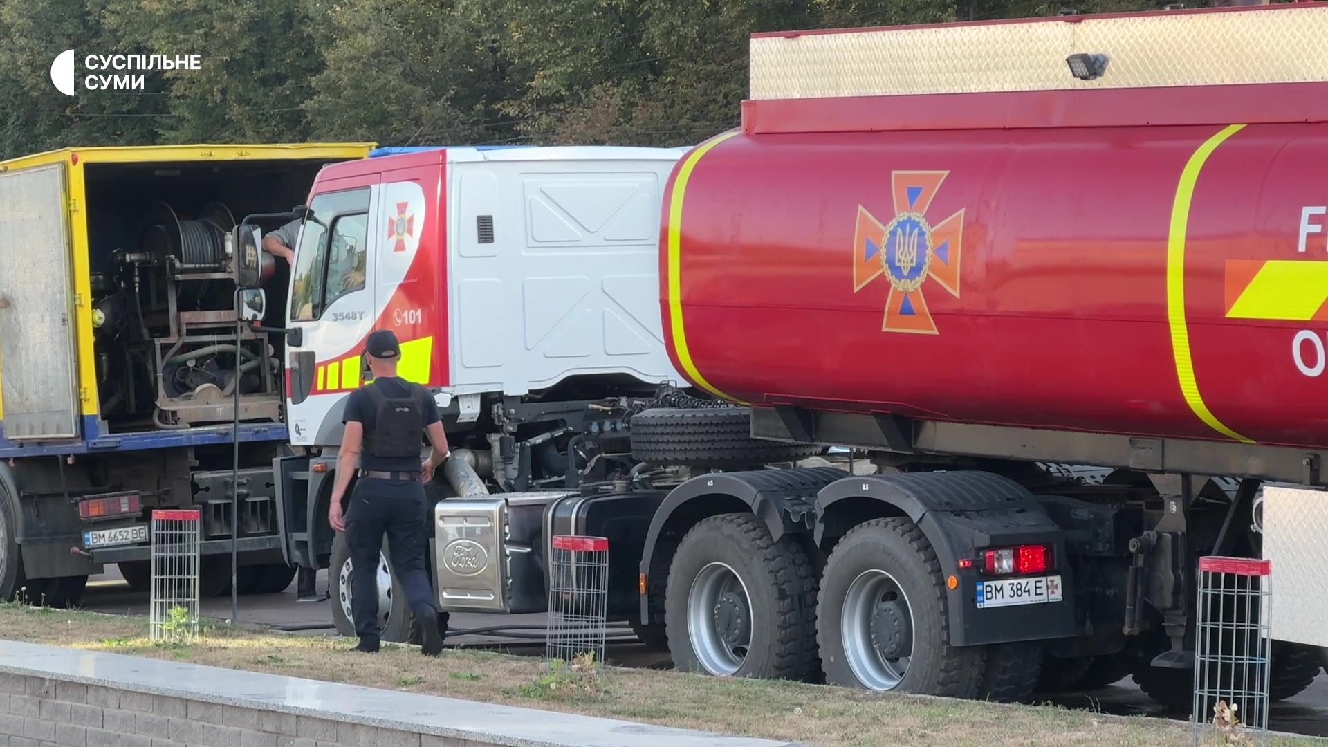 Девет особа је повређено током ноћи у ваздушном нападу на индустријску инфраструктуру у Суми