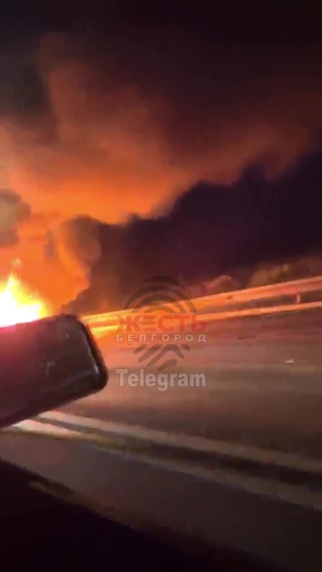 Bombardeios na avenida Vatutina em Beglorod