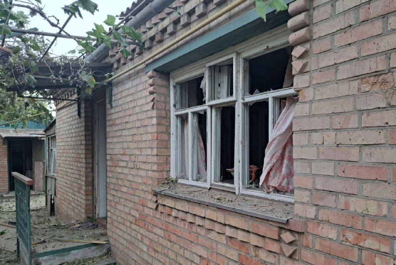 1 person wounded as result of shelling in Nikopol