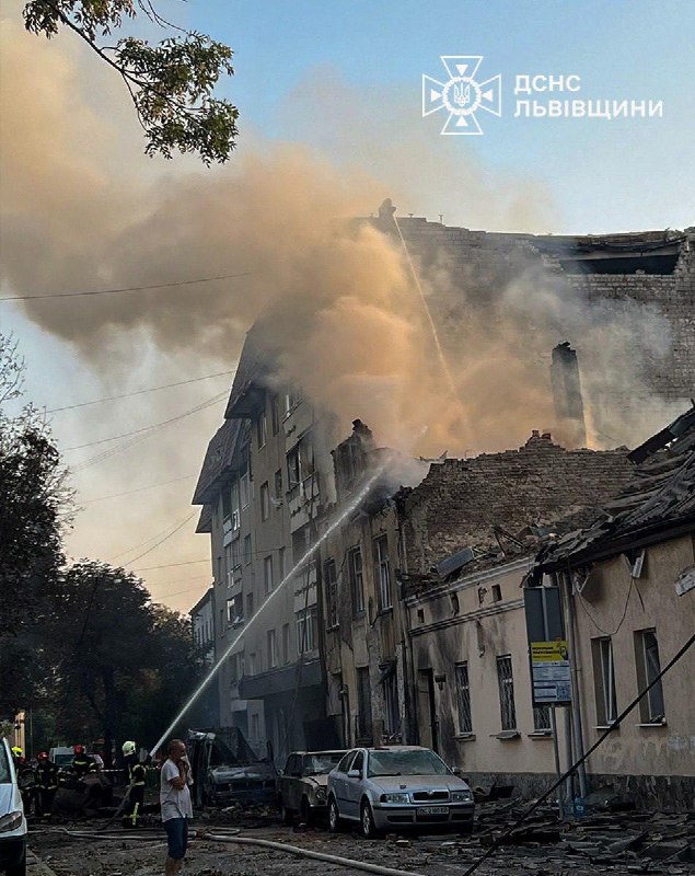 Death toll of Russian missile strikes in Lviv increased to 7 killed, 42 wounded. Rescue operation is ongoing 