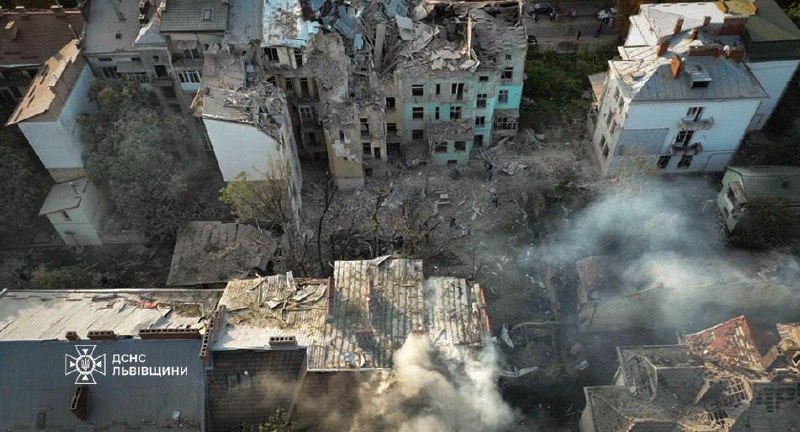 Death toll of Russian missile strikes in Lviv increased to 7 killed, 42 wounded. Rescue operation is ongoing 