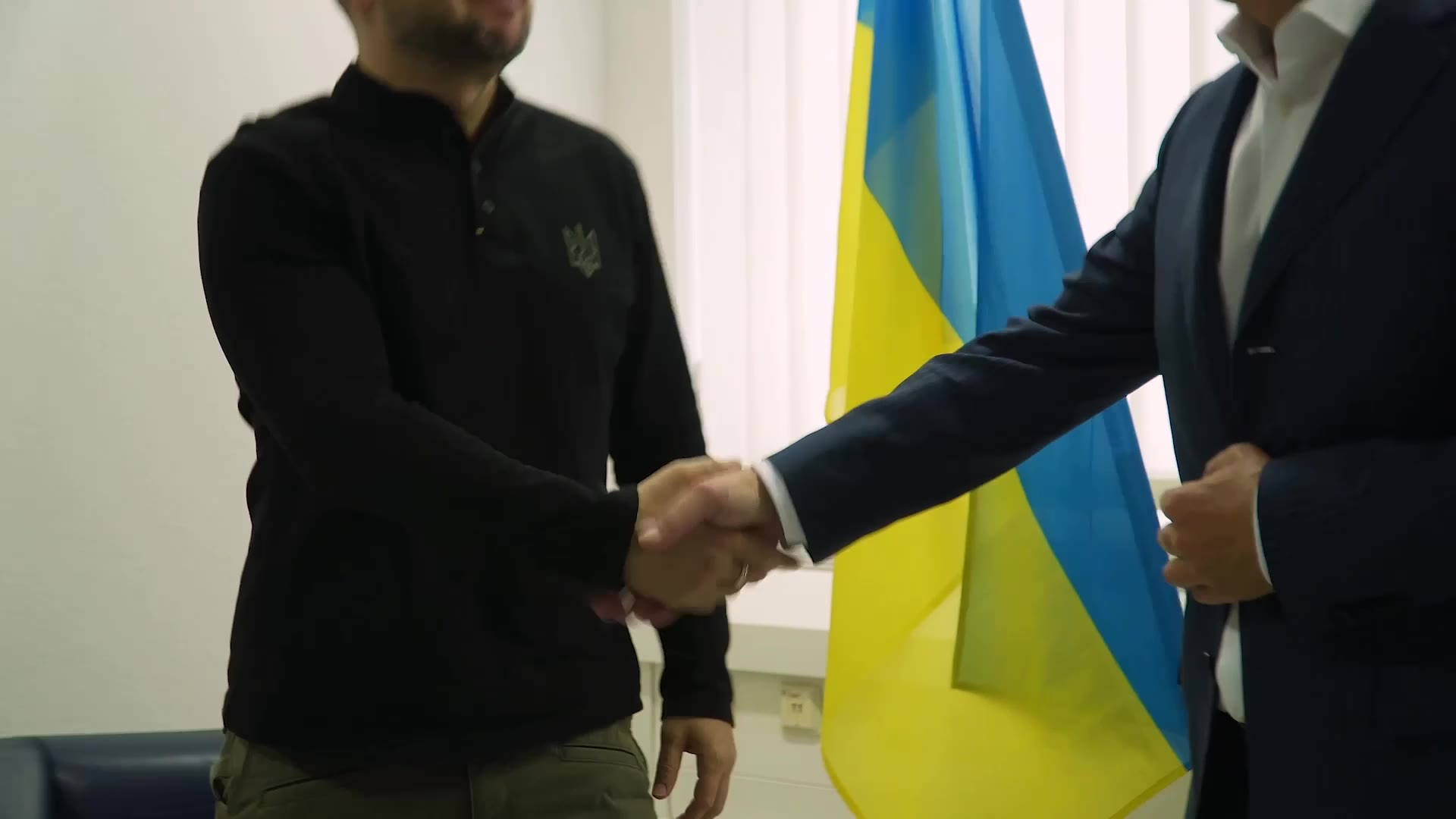 President Zelenskyi höll ett möte med förbundskansler Olaf Scholz i Tyskland