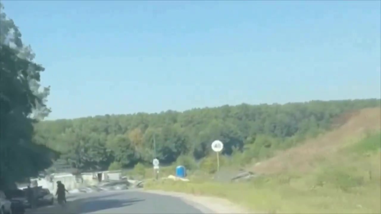 Airstrike at the bridge in Karyzh of Kursk region 