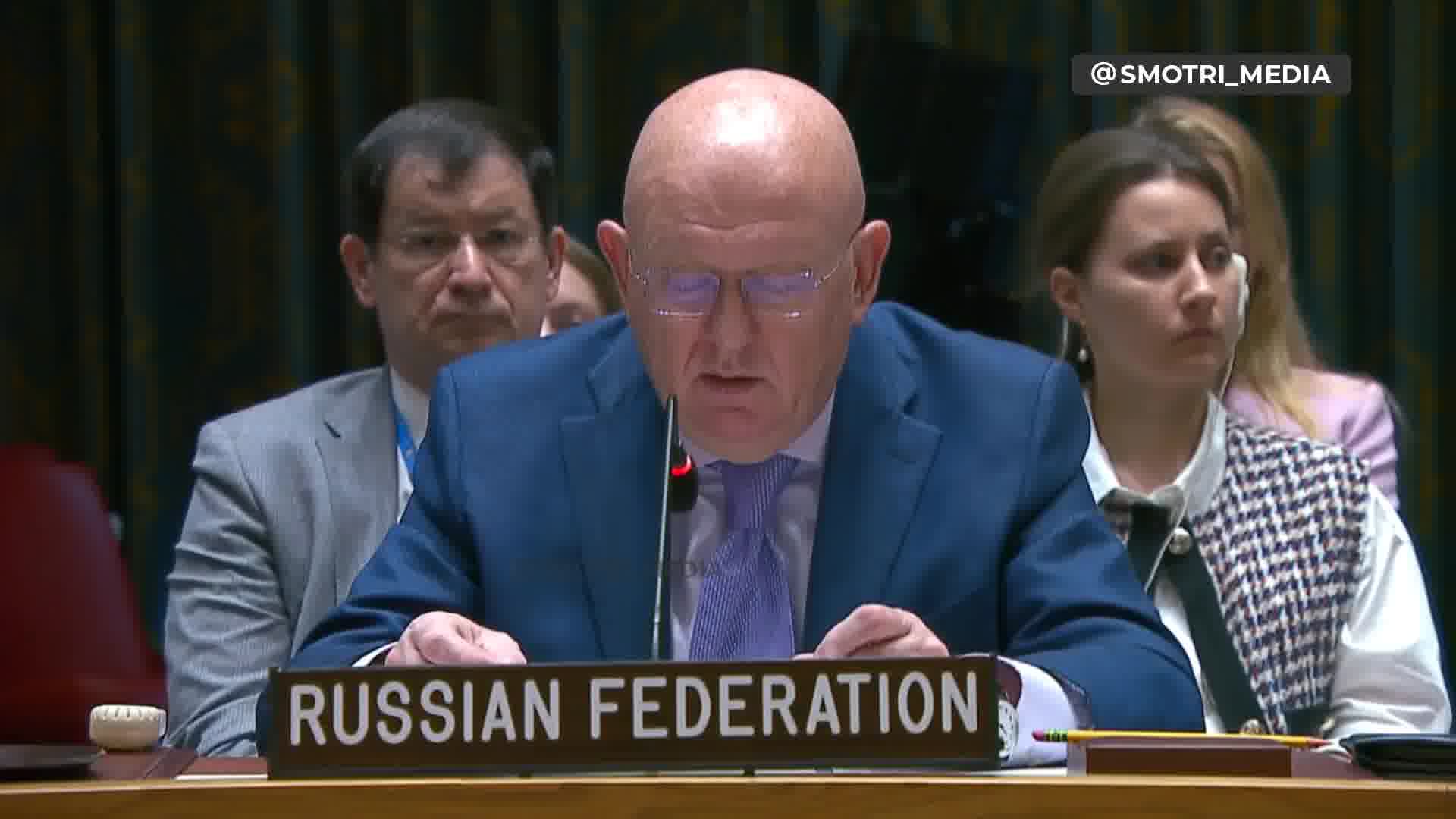 Russian envoy to UNSC says lifting restrictions on the western weapons in Ukraine would mean the war between NATO countries and Russia