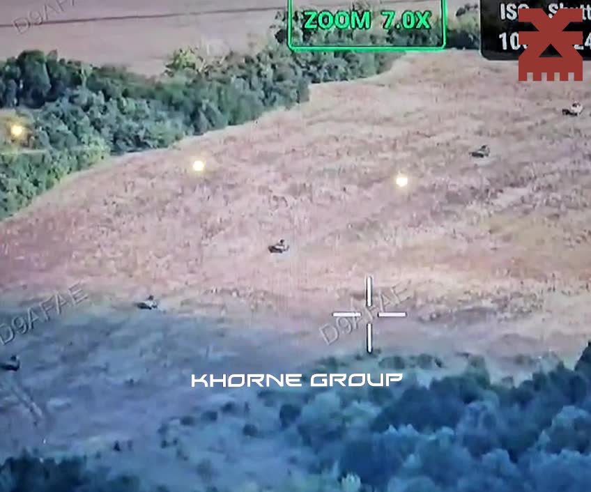 Video delle truppe ucraine in movimento nel distretto di Glushkovo della regione di Kursk