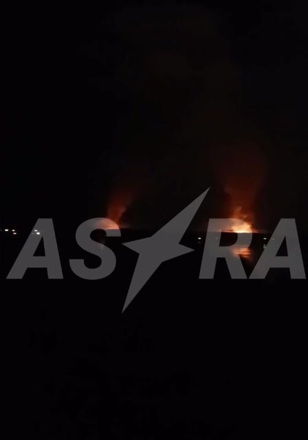 The video from the scene of the fire and detonation at the ammunition depot in Toropets, Tver Region, shows several fires