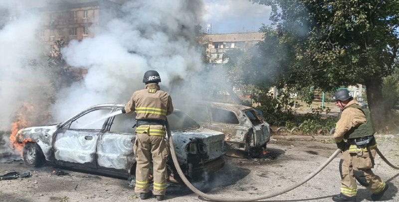 Três pessoas ficaram feridas em consequência de bombardeio no distrito de Nikopol