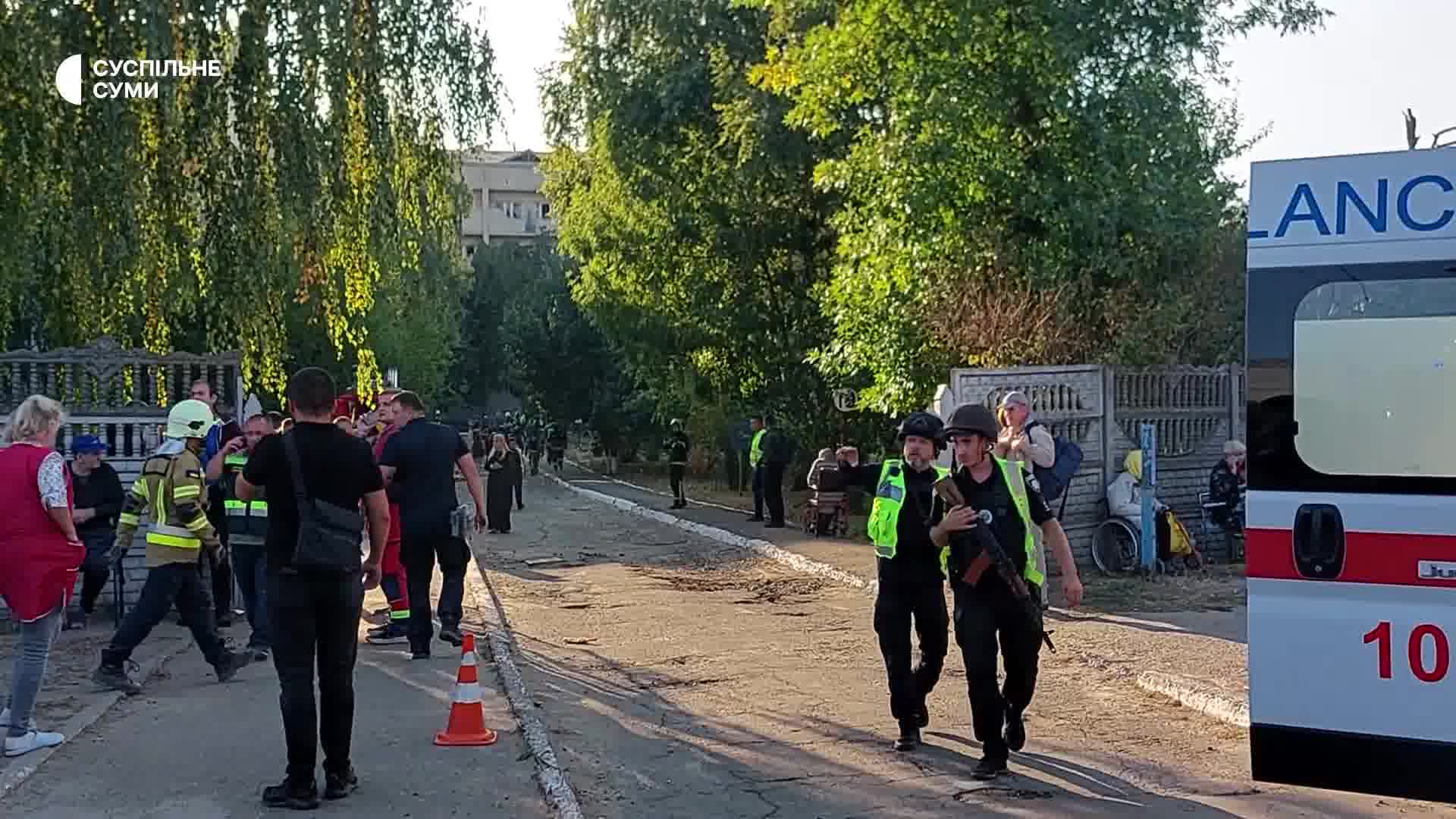 Ataque aéreo russo teve como alvo casa de repouso em Sumy, há vítimas