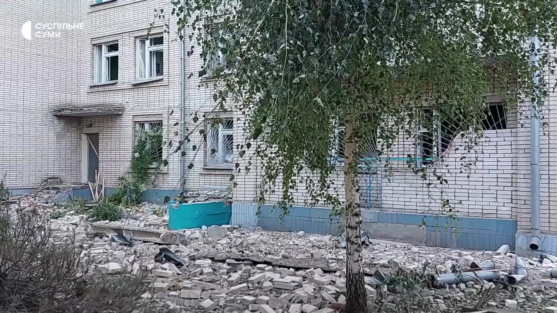 Russian airstrike targeted nursing home in Sumy, there are casualties 