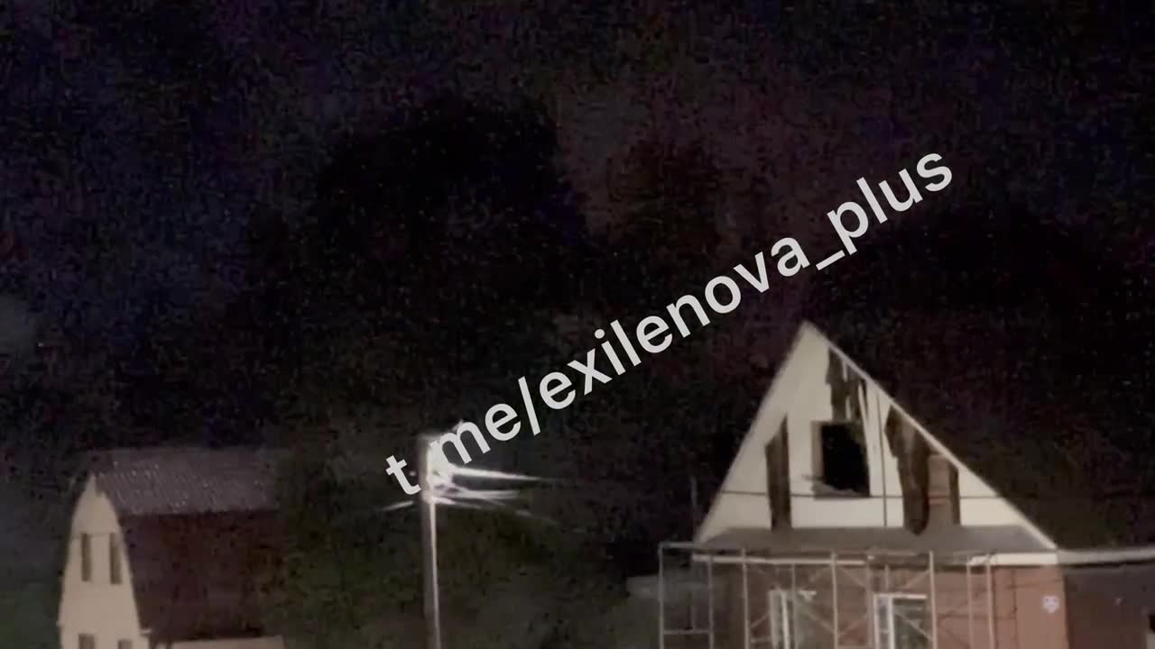 Ammunition depot in Oktiyabrskiy village of Tver region, south to Topopets was attacked by drones and exploded