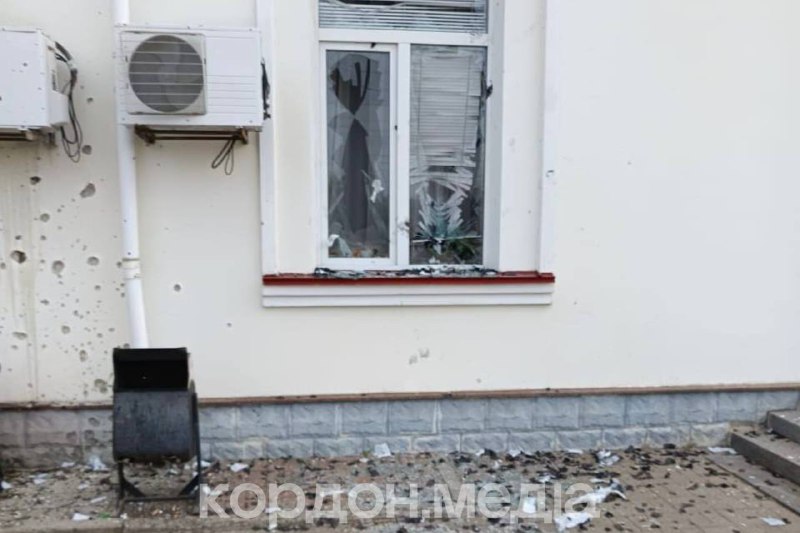 Het treinstation in de stad Khutir-Mykhailivskyi (Druzhba) werd aangevallen door FPV-drones