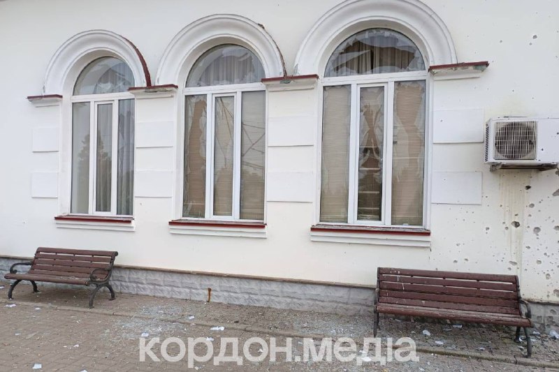 The railway station in the city of Khutir-Mykhailivskyi (Druzhba) was attacked by FPV drones