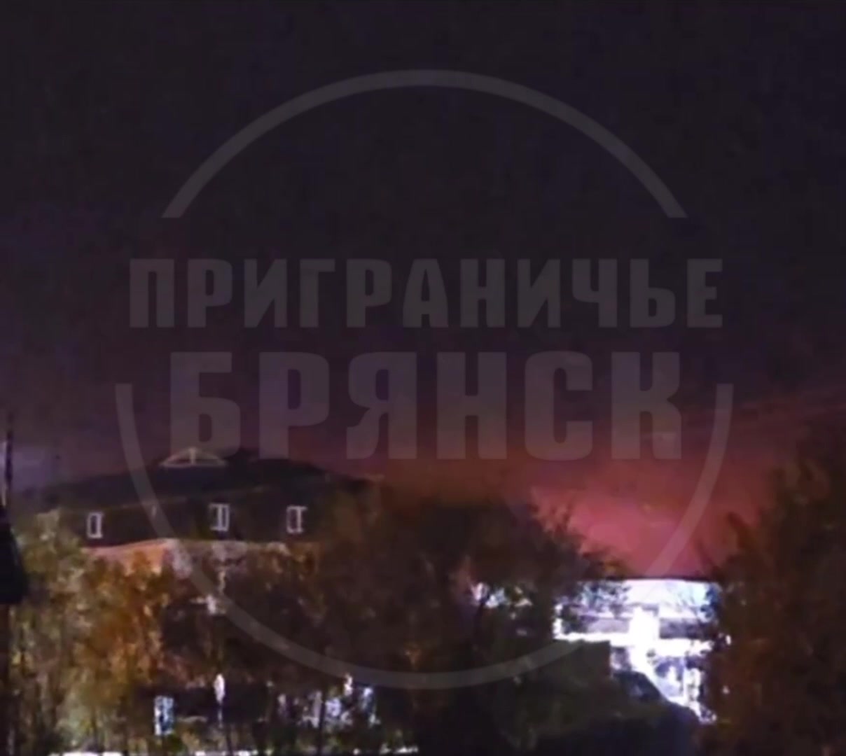 Explosioner rapporterade vid ammunitionslagret i Karachev i Bryansk-regionen