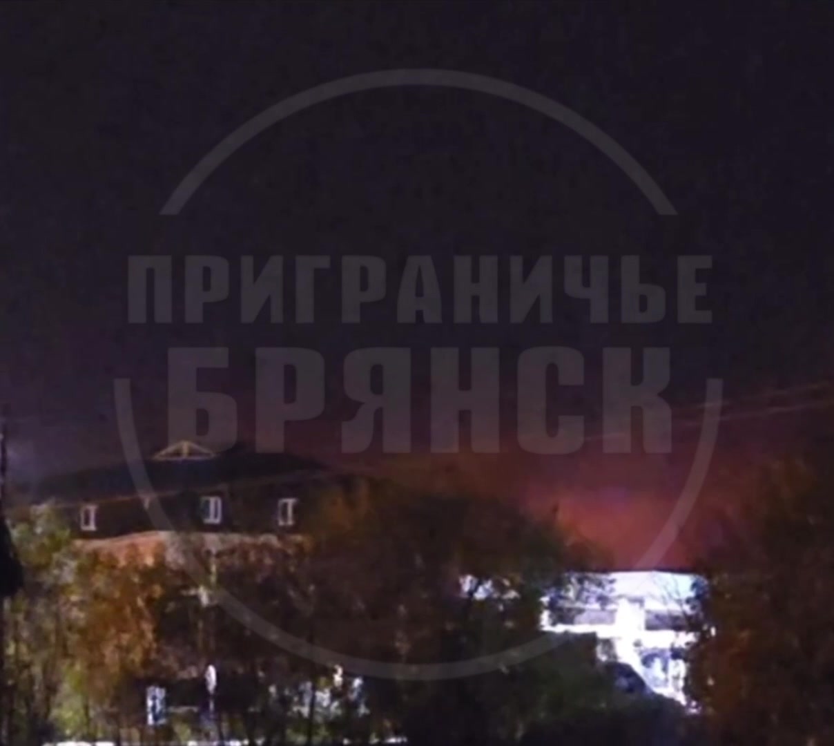 Explosiones en un depósito de municiones en Karachev, región de Bryansk