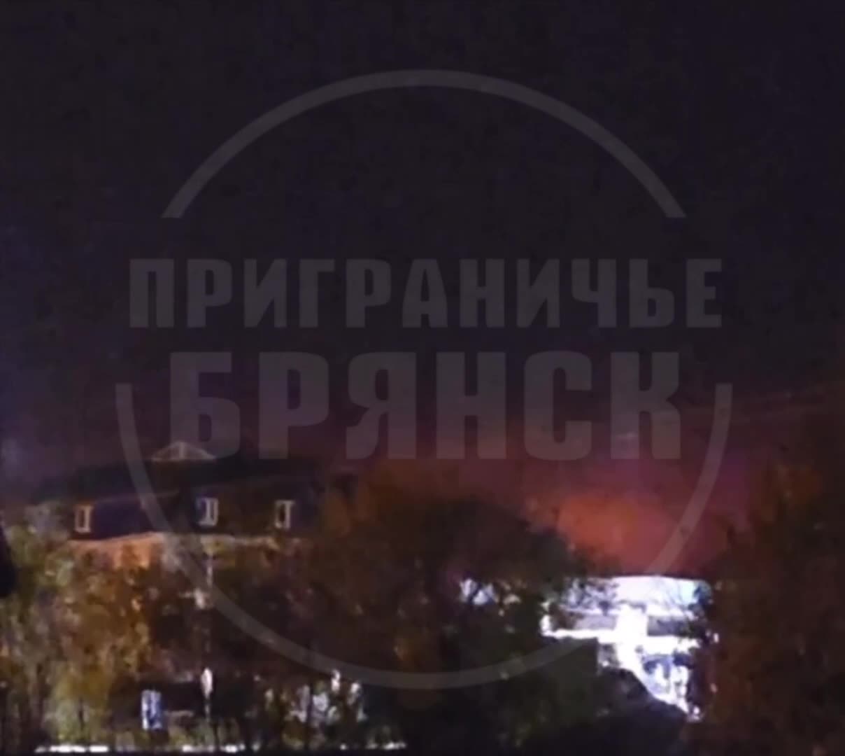 Explosioner rapporterade vid ammunitionslagret i Karachev i Bryansk-regionen