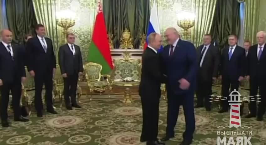 Putin sa întâlnit cu Lukașenka la Kremlin