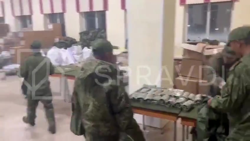 Newly obtained footage from Russia's Sergievsky Training Ground showing North Korean troops being outfitted in Russian gear in preparation for deployment to Ukraine