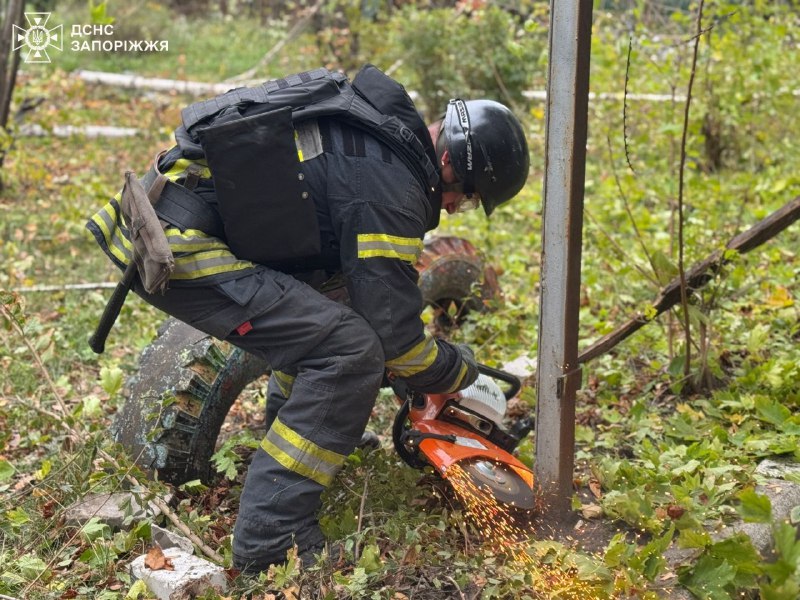 4 чалавекі параненыя сёньня раніцай у выніку расейскага ракетнага ўдару па дзіцячым садку ў Запарожжы