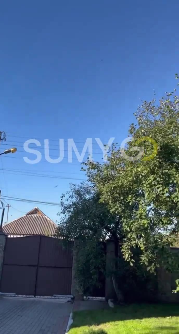 Video zásahu dronu typu Shahed v Sumy