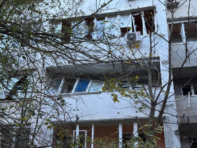 Damage in Odesa as result of the overnight attack 