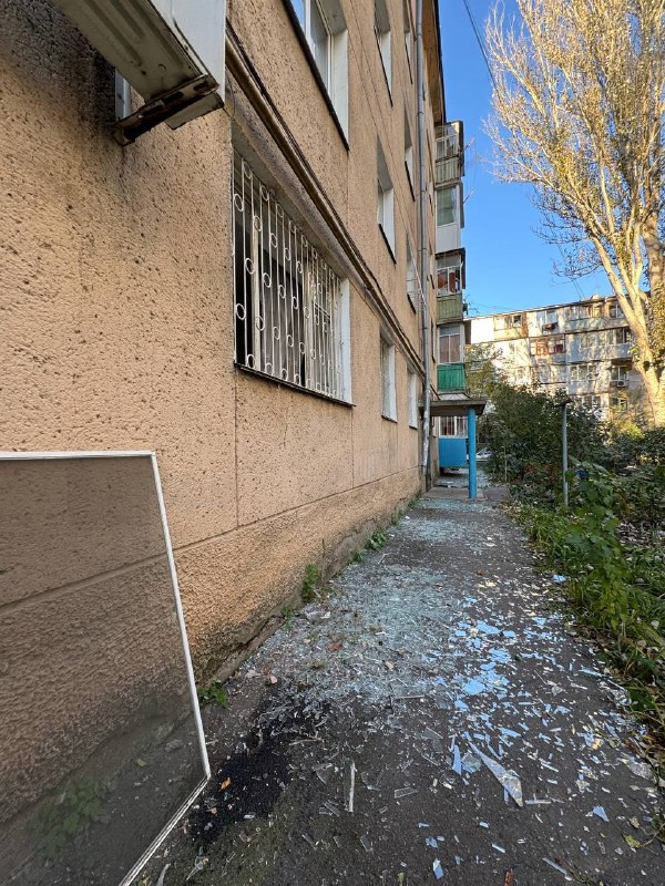 Damage in Odesa as result of the overnight attack 