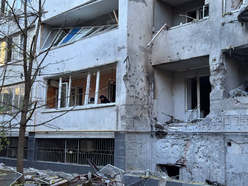 Damage in Odesa as result of the overnight attack 