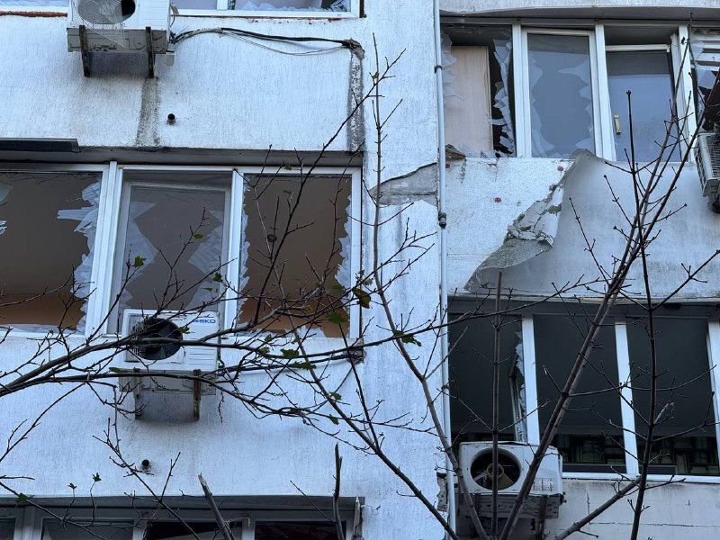 Damage in Odesa as result of the overnight attack 