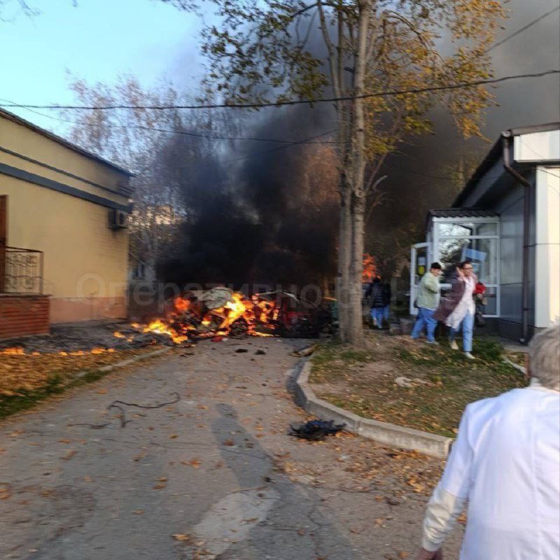 5 people wounded as result of Russian bombardment of hospital in Zaporizhzhia