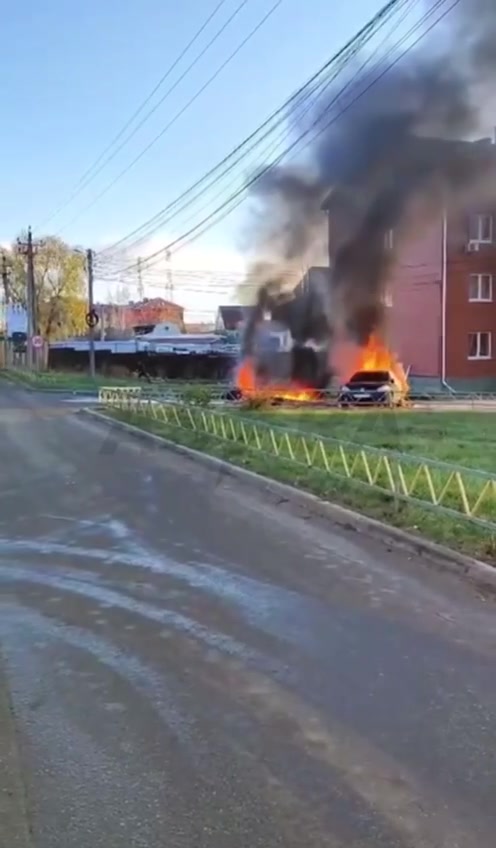 Fires in Ramenskoye district caused by debris of drones 