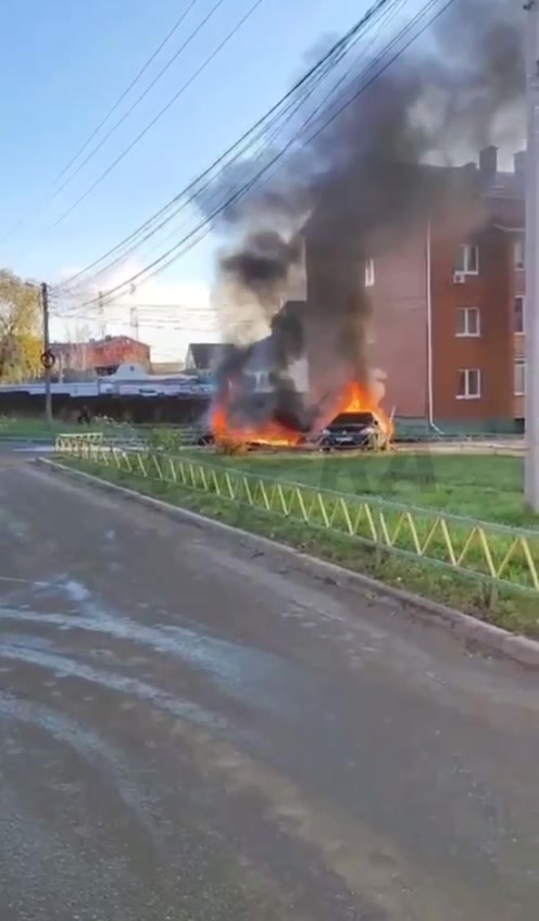 Fires in Ramenskoye district caused by debris of drones 