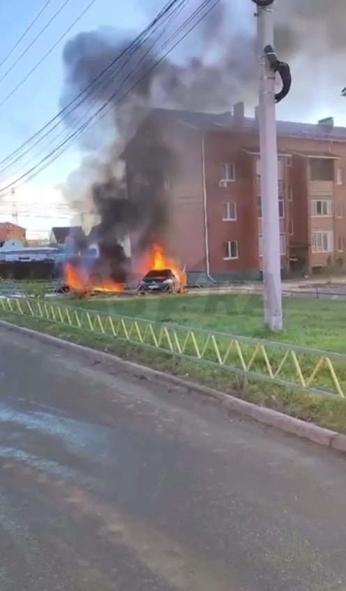 Fires in Ramenskoye district caused by debris of drones 