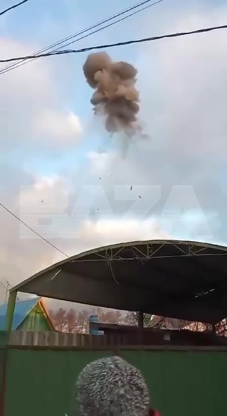 Video of a drone was shot down over Moscow region