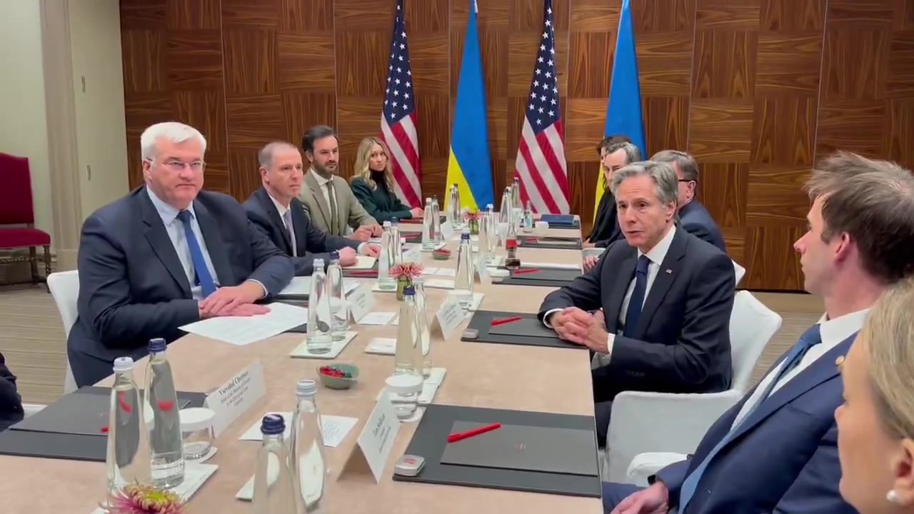 Blinken meets with Ukrainian Foreign Minister, says “everyone is focused on making sure that Ukraine has what it needs to continue to deal with the ongoing Russian aggression and to put itself in the strongest possible position this year and into next year…”