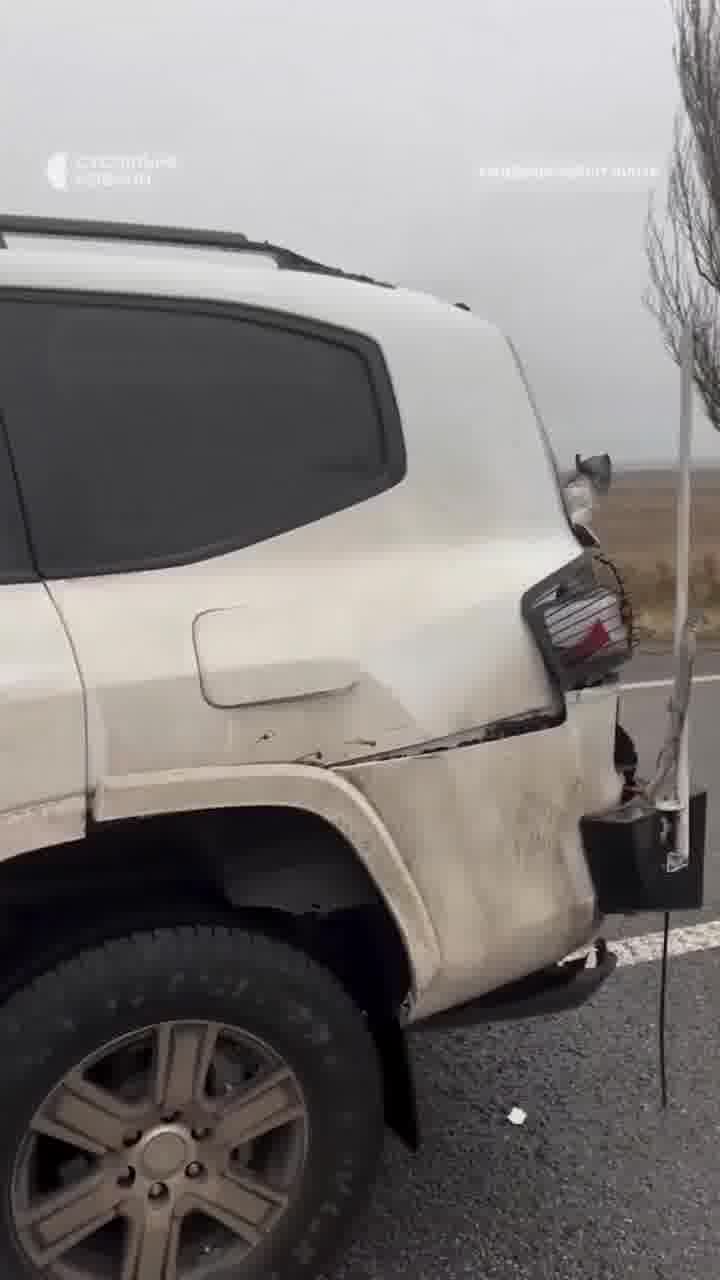 Dronas užpuolė TATENA transporto priemonę pakeliui į Zaporožės AE