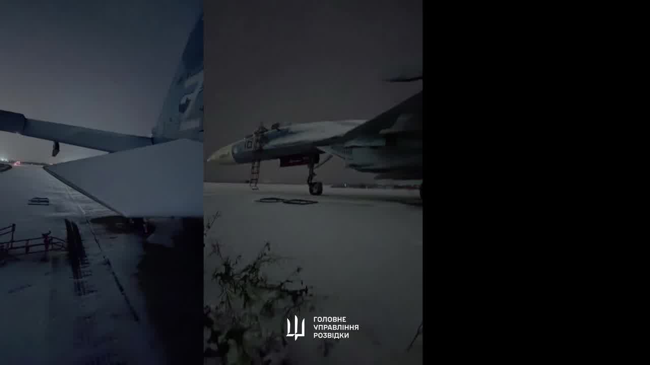 Ukrainian Military Intelligence claims destroying a Su-30 fighter jet at the airfield in Krymsk, Krasnodar Krai, additionally 3 train engines 