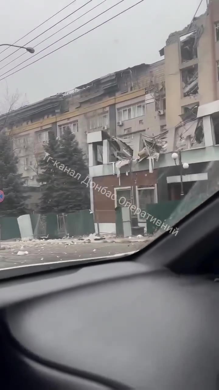 Explosion reportedly targeted security department building in occupied Donetsk