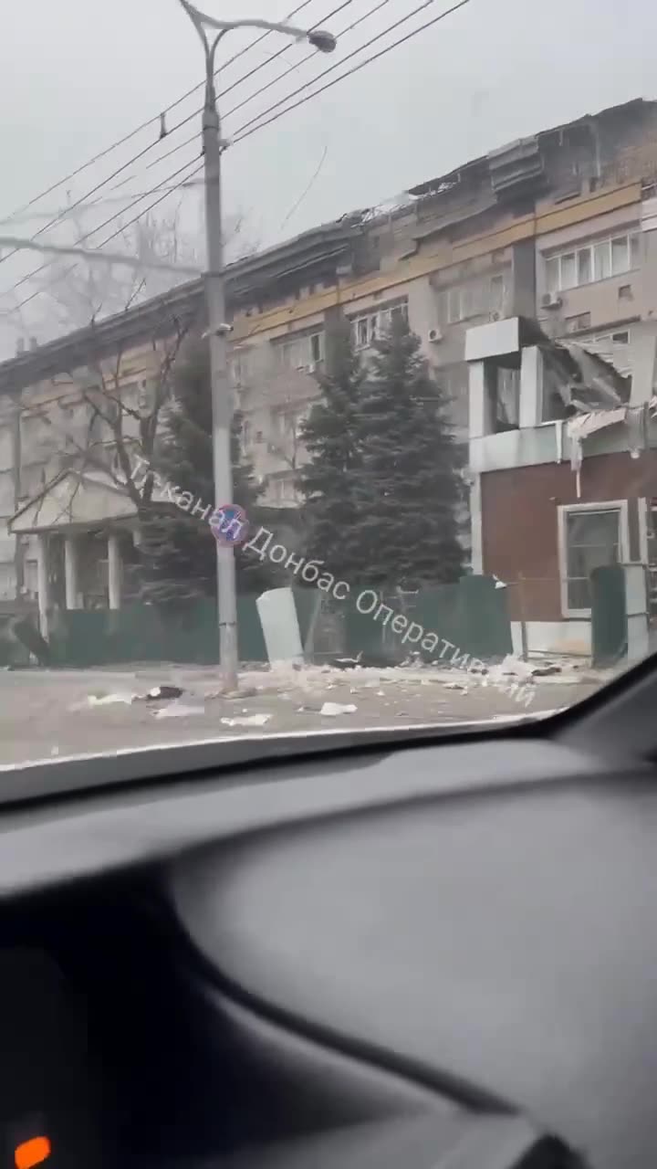 Explosion reportedly targeted security department building in occupied Donetsk