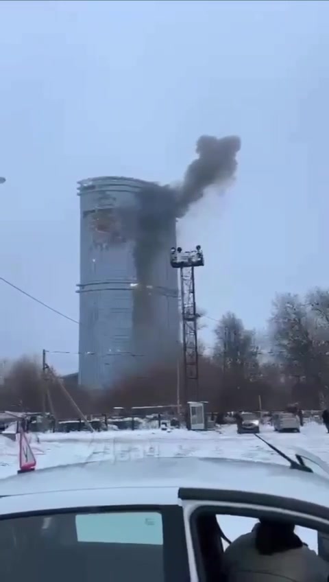 UAV crashed into the building in Kazan