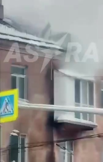 Fires in several residential houses across Kazan, including 5 storey building at Klary Tsetkin street