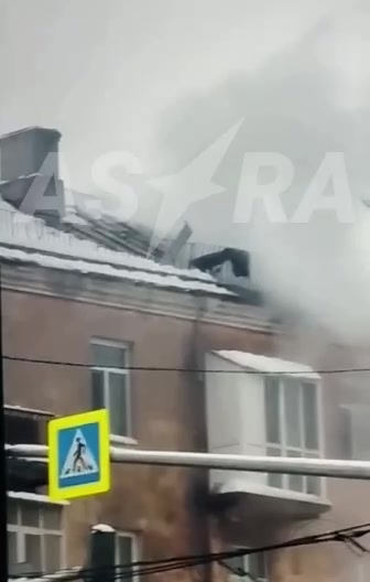 Fires in several residential houses across Kazan, including 5 storey building at Klary Tsetkin street